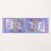 Een Paars paradijs Yoga Mat (Voorkant (horizontaal))
