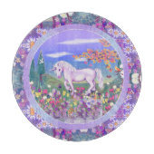 Een paars paradijssnijbord snijplank (Voorkant)