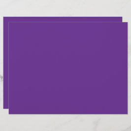 Een paarse achtergrond met een witte rand briefhoofd
