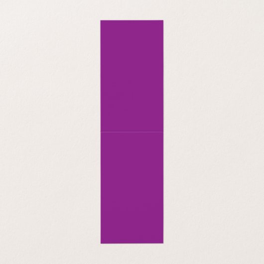 Een paarse achtergrond met een witte rand visitekaartje (Buitenkant ongevouwen)