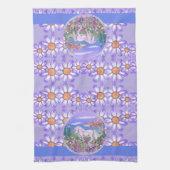 Een paarse keukenhanddoek voor het paradijs (Verticaal)