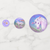 Een Paarse paradijse Confetti (Achterkanten)