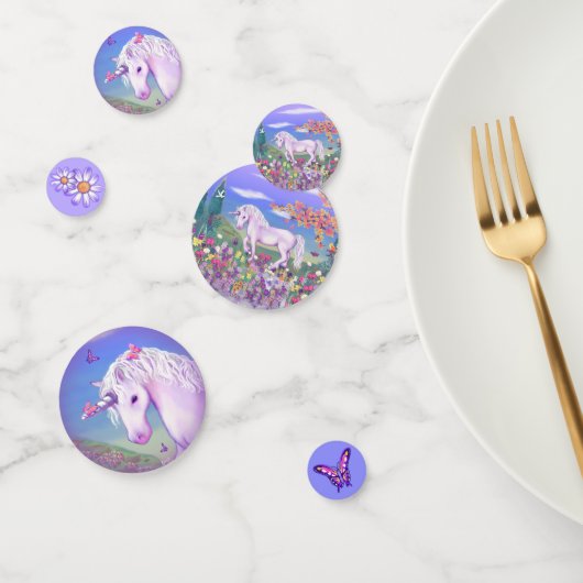 Een Paarse paradijse Confetti (Groep)