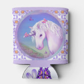 Een paarse paradijselijke Koelbox Blikjeskoeler (Achterkant)