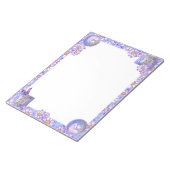 Een paarse paradijselijke Notitieblok (Schuin)