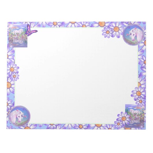 Een paarse paradijselijke Notitieblok (Voorkant)