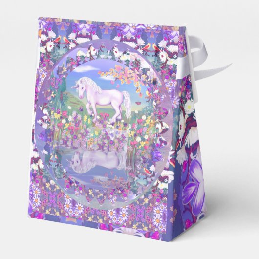 Een Paarse paradijskast Bedankdoosjes (Achterkant)