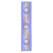 Een paarse paradijstablet korte tafelloper (Voorkant)