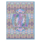 Een paarse Paradise-tablet Tafelkleed (Voorkant)