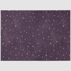 Een Paarse Sterrennacht Series Design 1 Tissuepapier