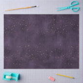 Een Paarse Sterrennacht Series Design 6 Tissuepapier (Craft)