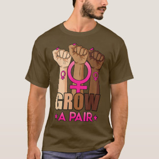 Een paarse uterus Pro-keuze feministisch vrouwtje  T-shirt