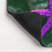 Een Paarse zeester rotsachtig strand Muismat (Hoek)