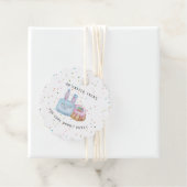 Een paasbehandeling die een beetje lekker is. bedankjes labels (In situ)