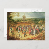 Een paasbruiloft briefkaart (Voorkant / Achterkant)