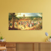 Een paasbruiloft canvas afdruk (Insitu (Woonkamer))