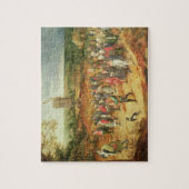 Een paasbruiloft legpuzzel (Verticaal)