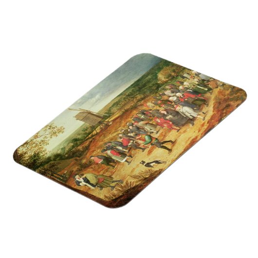 Een paasbruiloft magneet (Linkerzijde)