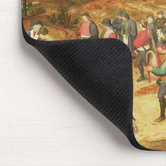 Een paasbruiloft muismat (Hoek)