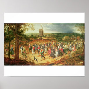 Een paasbruiloft poster