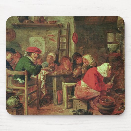 Een paasmaaltijd muismat (Voorkant)