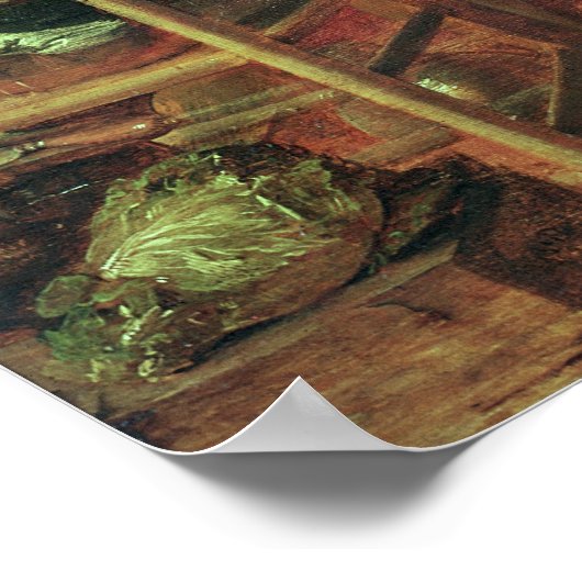 Een paasmaaltijd poster (Hoek)