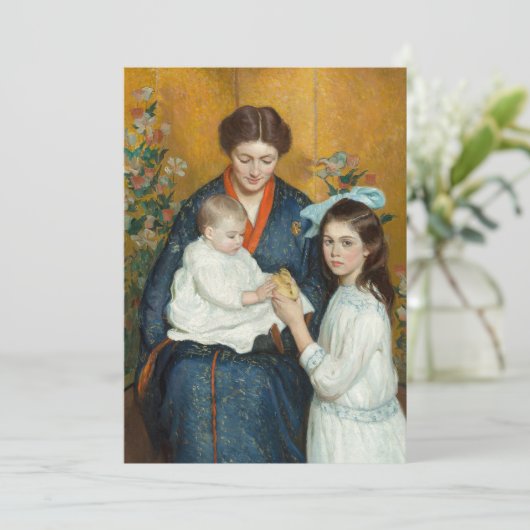 Een paasmorgen | Lilla Cabot Perry (Staand voorkant)