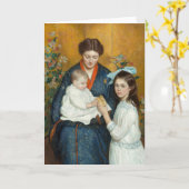 Een paasmorgen | Lilla Cabot Perry Kaart (Gele Bloem)