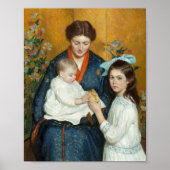 Een paasmorgen | Lilla Cabot Perry Poster (Voorkant)