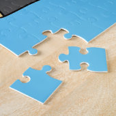 Een Pachycephalosaurus die golf speelt. Legpuzzel (Zijkant)