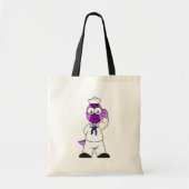 Een Pachycephalosaurus dinosaurus zeeman. Tote Bag (Voorkant)