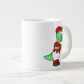 Een Pachycephalosaurus honkbalwerper. Grote Koffiekop (Voorkant rechts)