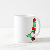 Een Pachycephalosaurus honkbalwerper. Koffiemok (Voorkant rechts)