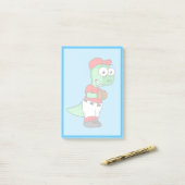 Een Pachycephalosaurus honkbalwerper. Post-it® Notes (Op bureau)