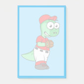 Een Pachycephalosaurus honkbalwerper. Post-it® Notes (Voorkant)