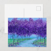 Een pad briefkaart (Voorkant / Achterkant)