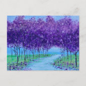 Een pad briefkaart (Voorkant)