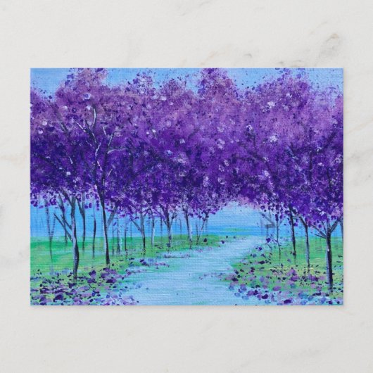 Een pad briefkaart (Voorkant)