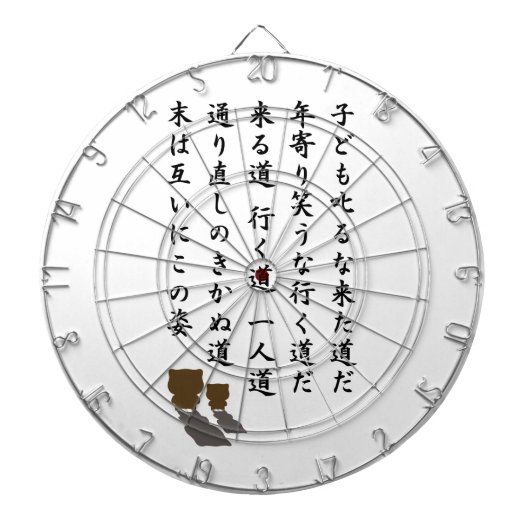 Een pad dartbord (Voorkant)