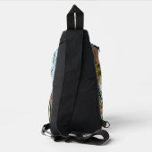 Een pad, door de bomen sling bag (Achterkant)