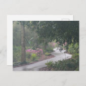 Een pad op Azalea Briefkaart (Voorkant / Achterkant)