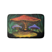 Een paddenstoelwereld badmat (Voorkant)