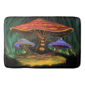 Een paddenstoelwereld badmat (Voorkant)
