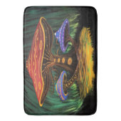 Een paddenstoelwereld badmat (Voorkant Verticaal)