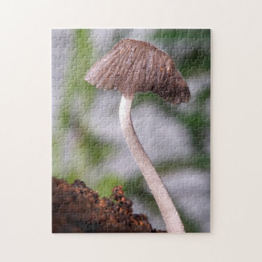 Een paddestoel legpuzzel (Verticaal)