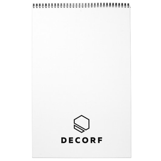 Eén pagina middelgrote agenda, rood kalender (Hoes)