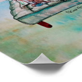 Een pagina uit het boek, Fly Boots Poster (Hoek)