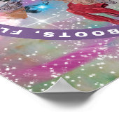 Een pagina uit het boek, Fly Boots Poster (Hoek)