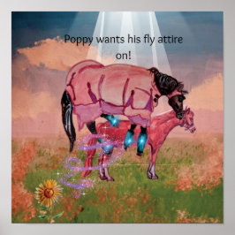 Een pagina uit het boek, Fly Boots Poster