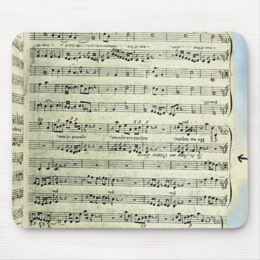 Een pagina van één van de enige twee exemplaren muismat (Voorkant)